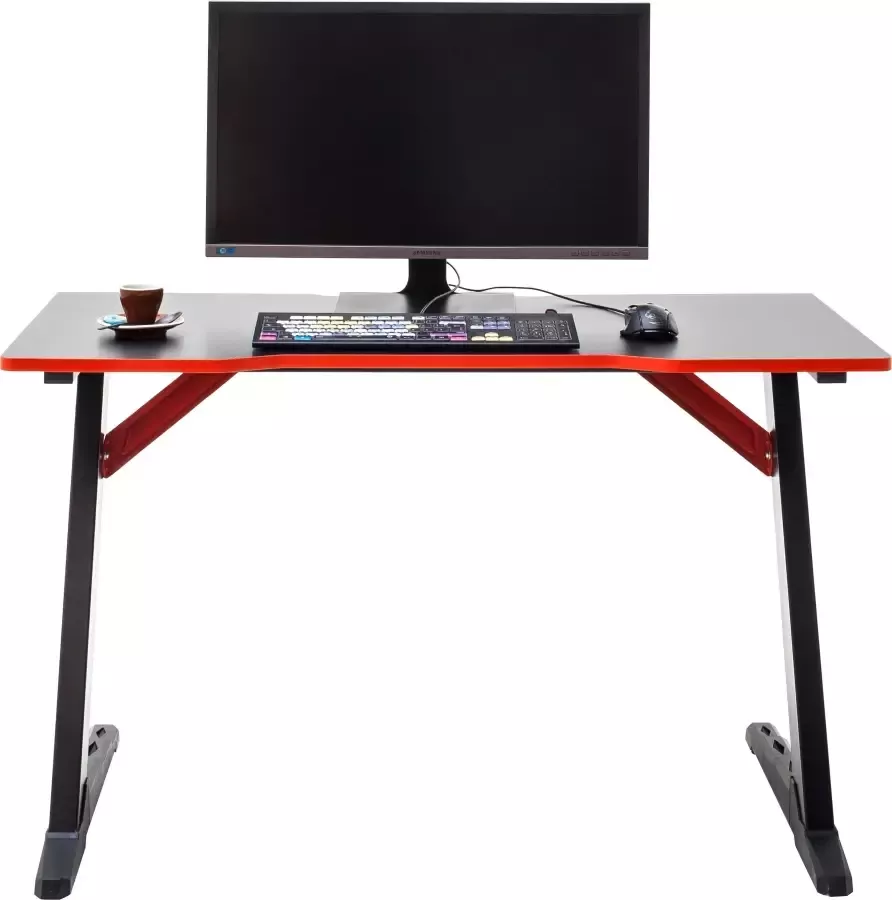 MCA furniture Gamingtafel McRacing Desk 7 Gaming Desk zwart