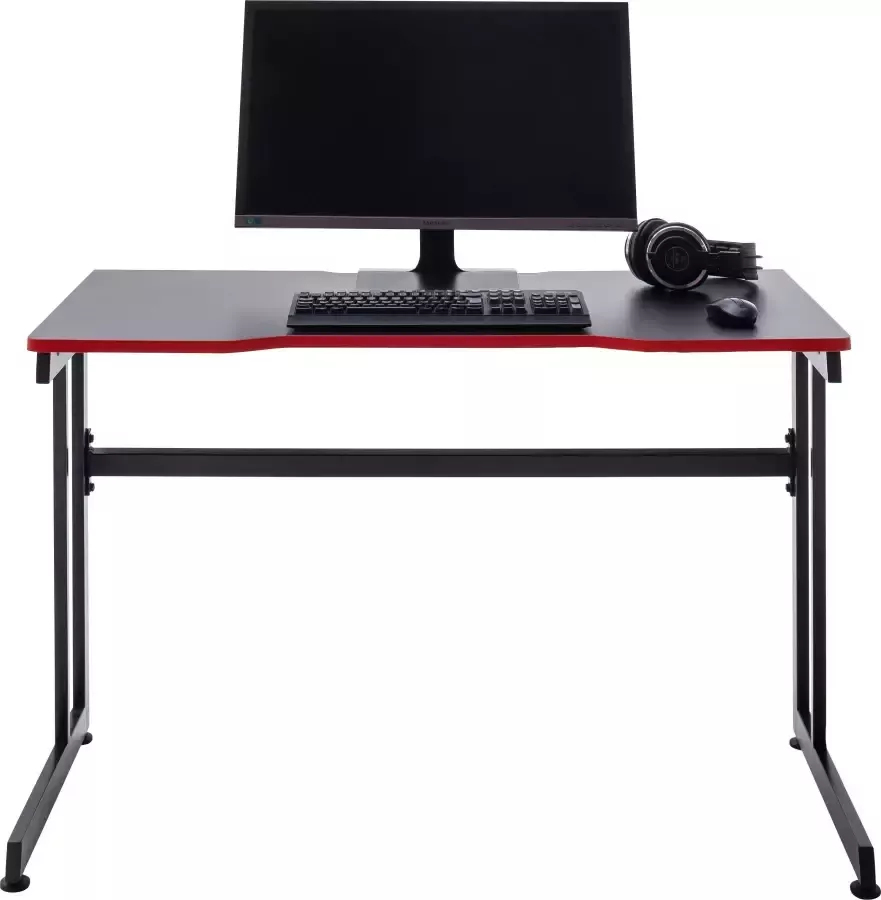 MCA furniture Gamingtafel McRacing Desk 12 Bureau in een cool design breedte 120 cm