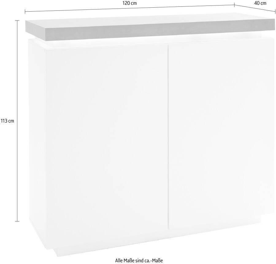 MCA furniture Kast Atlanta Breedte ca. 120 cm