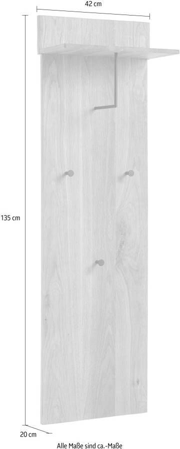 MCA furniture Kapstokpaneel Agra Breedte ca. 42 cm - Foto 2