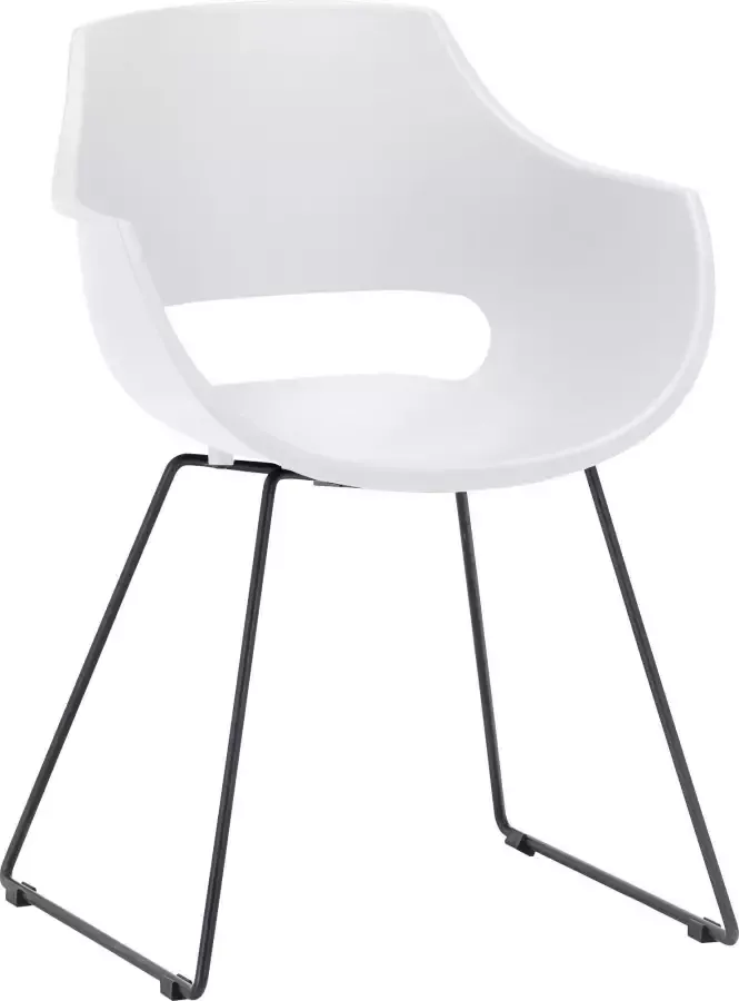 MCA furniture Kuipstoel Rockville 4-set schaats kunststof belastbaarheid 120 kg zithoogte ca. 46 cm (set 4 stuks) - Foto 3