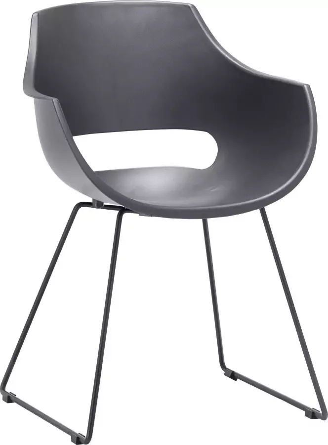 MCA furniture Kuipstoel Rockville 4-set schaats kunststof belastbaarheid 120 kg zithoogte ca. 46 cm (set 4 stuks) - Foto 2