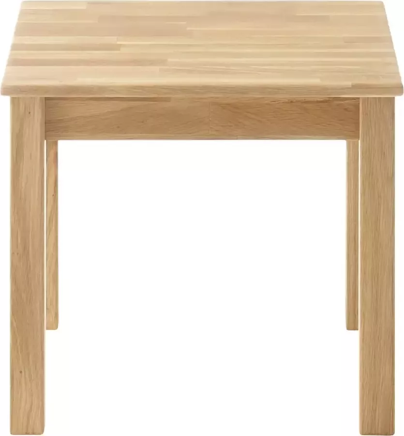 MCA furniture Salontafel Alfons Salontafel massief hout geolied gevingerlast belastbaar tot 20 kg