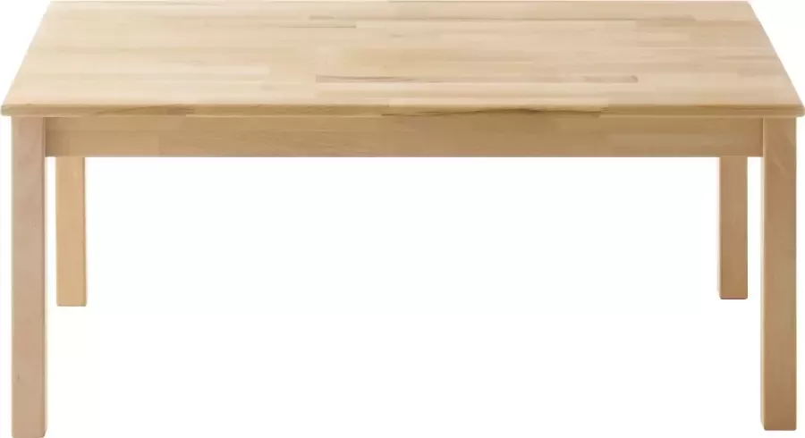 MCA furniture Salontafel Alfons Salontafel massief hout geolied gevingerlast belastbaar tot 20 kg - Foto 4