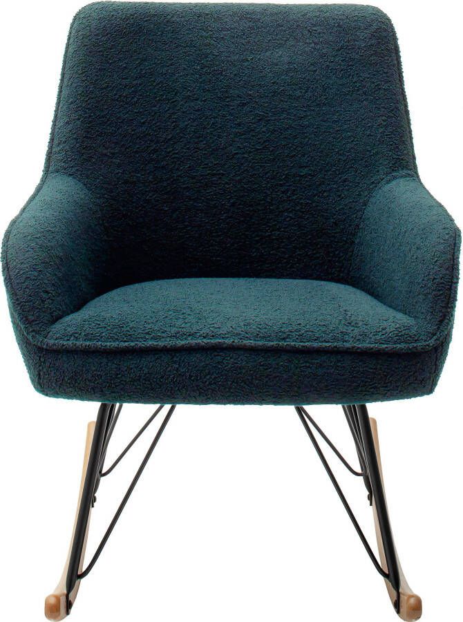 MCA furniture Schommelstoel Oran Stoel met beugelpoten met armleuning tot 120 kg belastbaar comfortzithoogte 49 cm - Foto 5