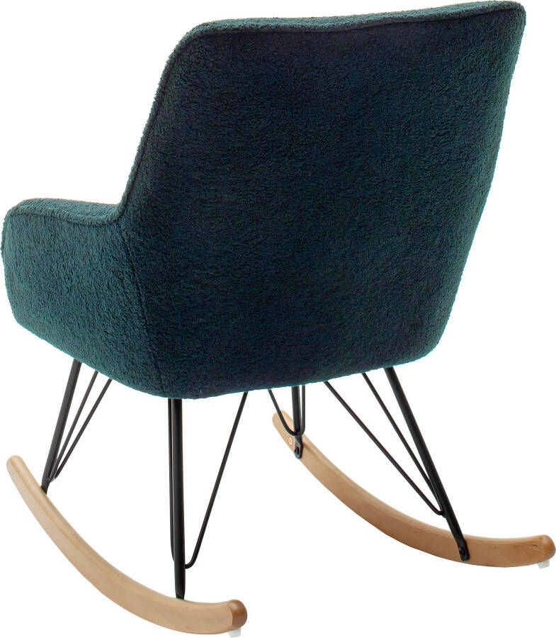MCA furniture Schommelstoel Oran Stoel met beugelpoten met armleuning tot 120 kg belastbaar comfortzithoogte 49 cm - Foto 3