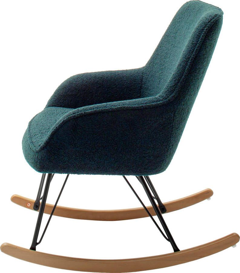 MCA furniture Schommelstoel Oran Stoel met beugelpoten met armleuning tot 120 kg belastbaar comfortzithoogte 49 cm - Foto 1