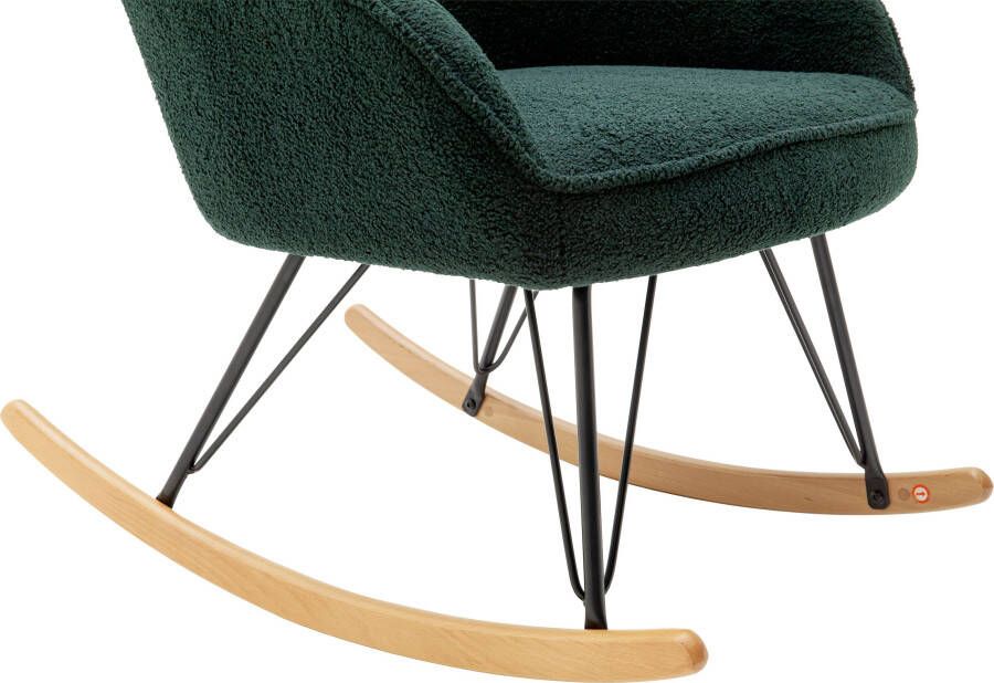 MCA furniture Schommelstoel Oran Stoel met beugelpoten met armleuning tot 120 kg belastbaar comfortzithoogte 49 cm - Foto 6