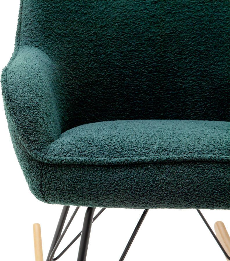 MCA furniture Schommelstoel Oran Stoel met beugelpoten met armleuning tot 120 kg belastbaar comfortzithoogte 49 cm - Foto 2