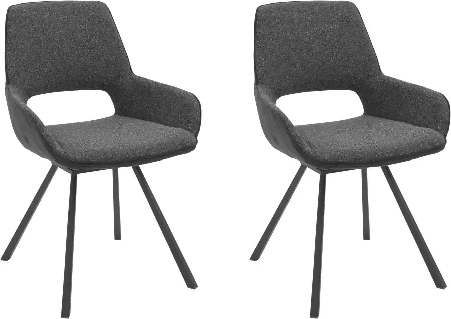 MCA furniture Stoel Parana Stoel belastbaar tot 120 kg (set 2 stuks) - Foto 2