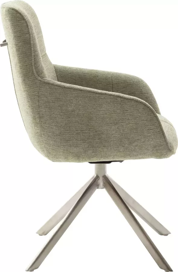 MCA furniture Stoel Xativa 180º draaibaar met nivellering comfortzithoogte 49 cm (2 stuks) - Foto 3