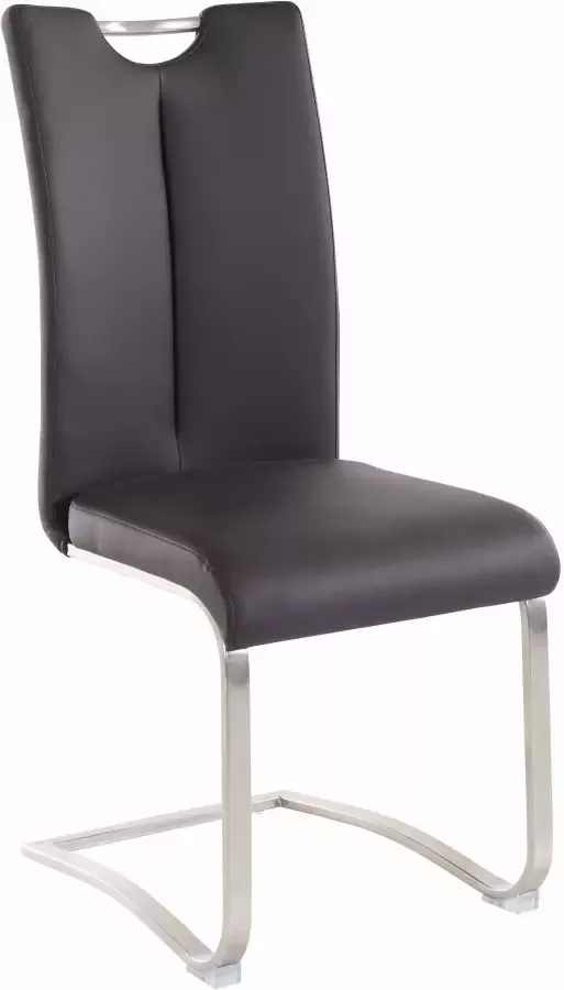 MCA furniture Vrijdragende stoel ARTOS Stoel tot 140 Kg belastbaar (set 2 stuks) - Foto 6