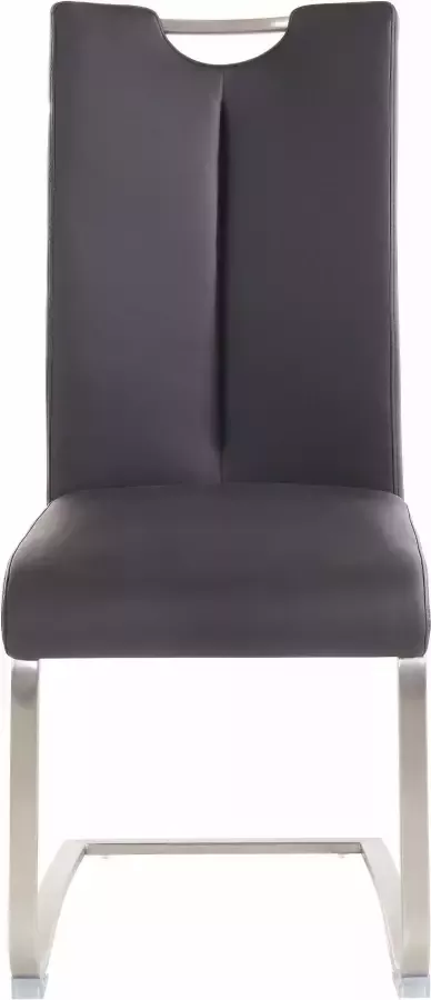 MCA furniture Vrijdragende stoel ARTOS Stoel tot 140 Kg belastbaar (set 2 stuks) - Foto 9