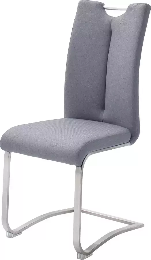 MCA furniture Vrijdragende stoel Artos XL set van 2 stoel met handgreep belastbaar tot 140 kg (set 2 stuks) - Foto 3