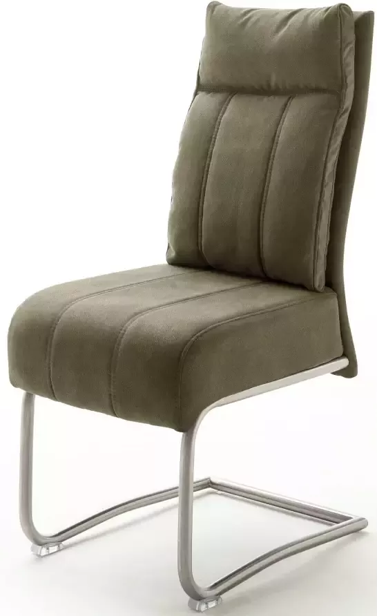 MCA furniture Vrijdragende stoel Azul met pocketveringskern stoel tot 120 kg belastbaar (set 2 stuks) - Foto 10