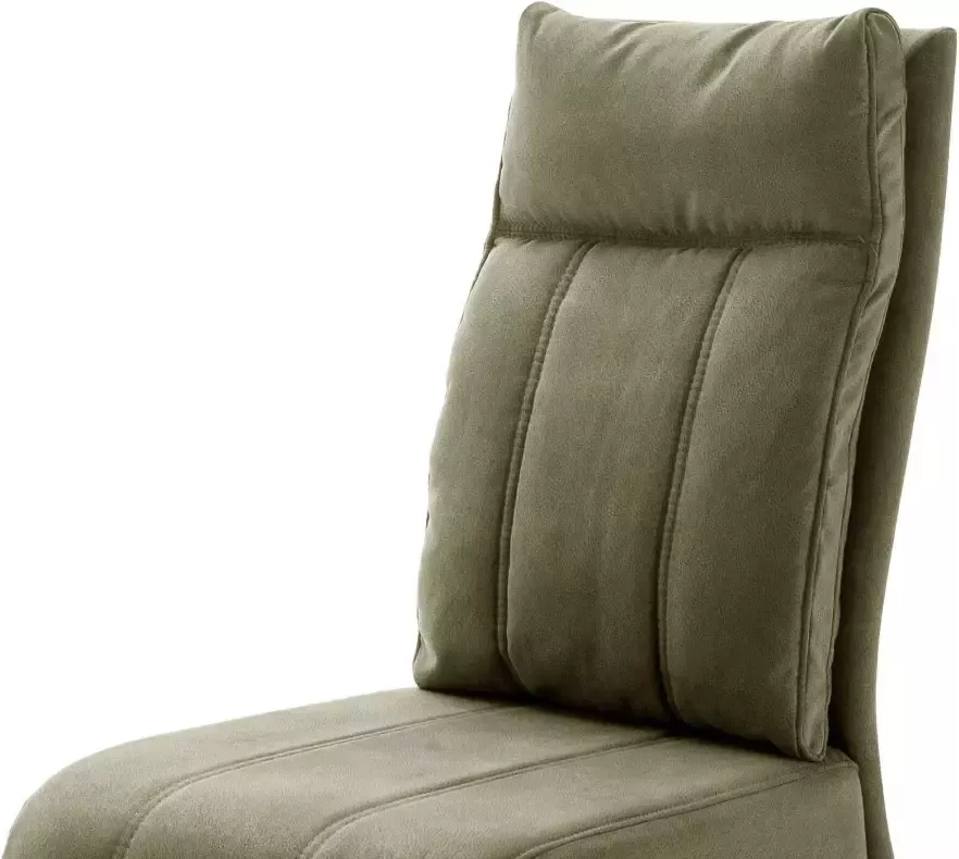 MCA furniture Vrijdragende stoel Azul met pocketveringskern stoel tot 120 kg belastbaar (set 2 stuks) - Foto 4