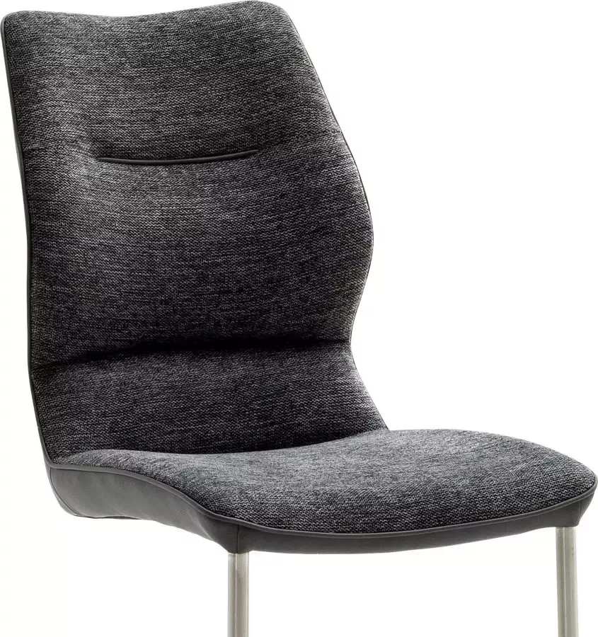MCA furniture Vrijdragende stoel Orlando Stoel belastbaar tot 120 kg (set 2 stuks)