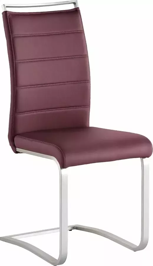 MCA furniture Vrijdragende stoel Pescara Stoel belastbaar tot 120 kg (set 2 stuks) - Foto 4