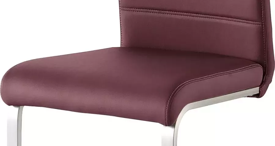 MCA furniture Vrijdragende stoel Pescara Stoel belastbaar tot 120 kg (set 2 stuks) - Foto 5
