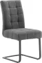 MCA furniture Vrijdragende stoel Salta met aqua clean bekleding (set 2 stuks) - Thumbnail 2