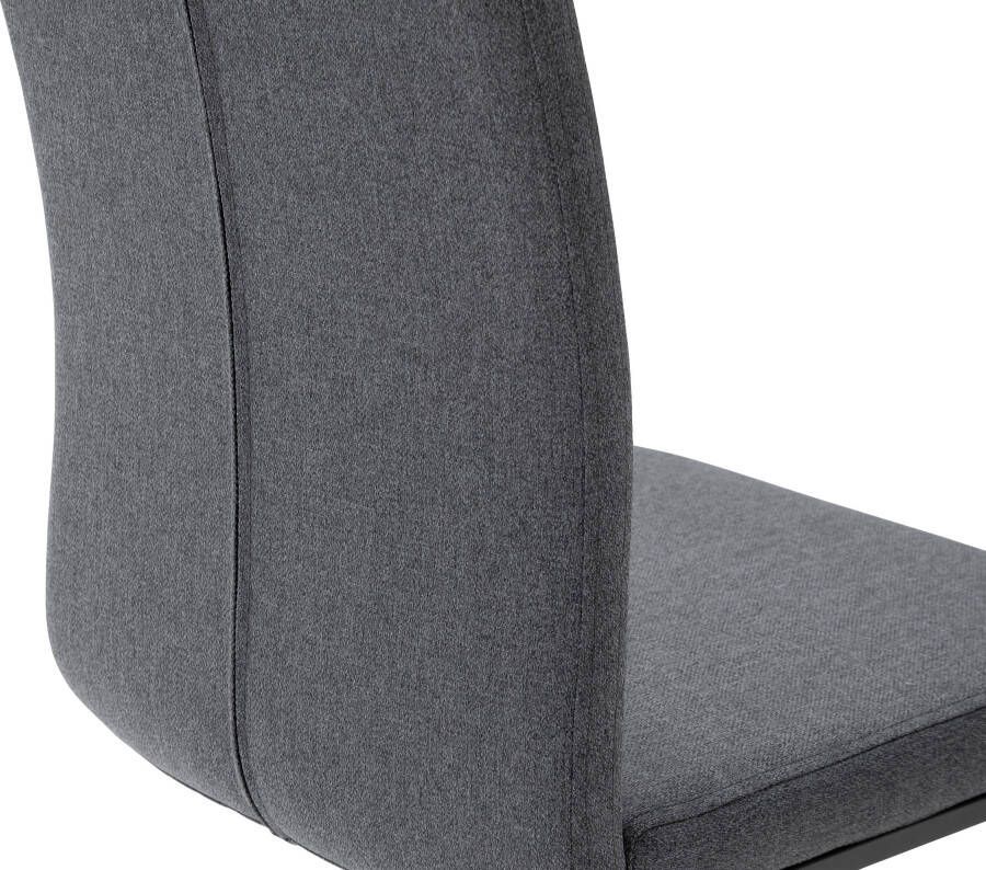 MCA furniture Vrijdragende stoel Zambia set van 4 stoel met bekleding en handgreep belastbaar tot 120 kg (set 4 stuks) - Foto 2