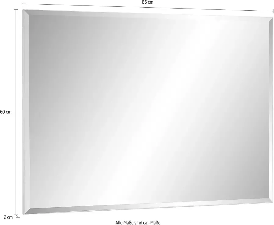 MCA furniture Wandspiegel Cervo Breedte ca. 85 cm