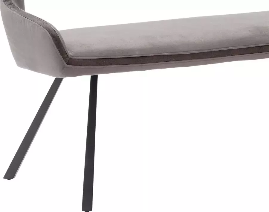 MCA furniture Zitbank Bayonne tot 280 kg belastbaar zithoogte 50 cm naar keuze 155 cm-175 cm breedte