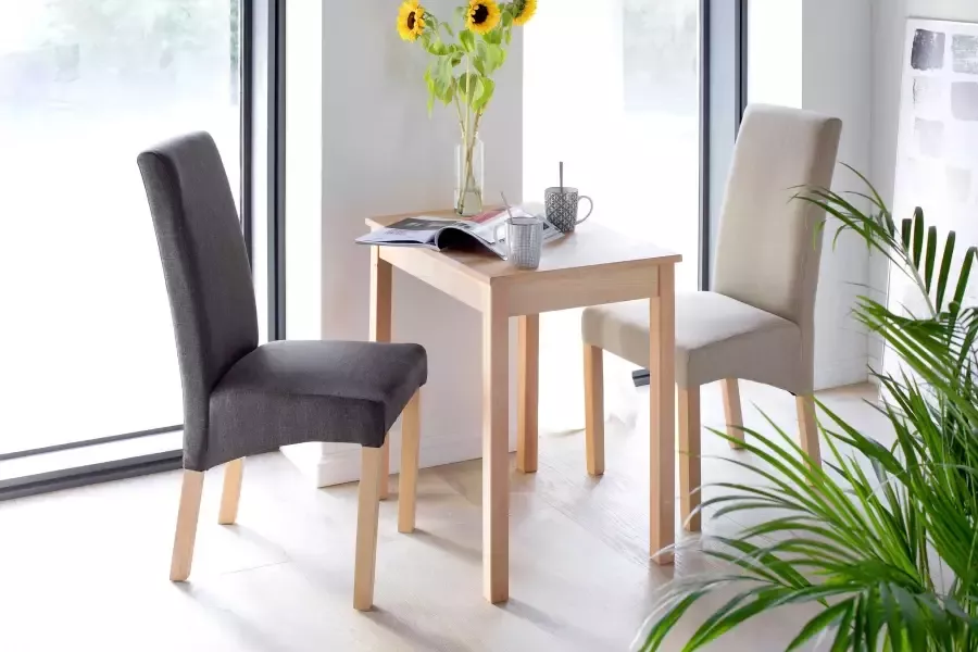 MCA living Eettafel Alfons Massief houten tafel in geolied wildeiken belastbaar tot 50 kg - Foto 3