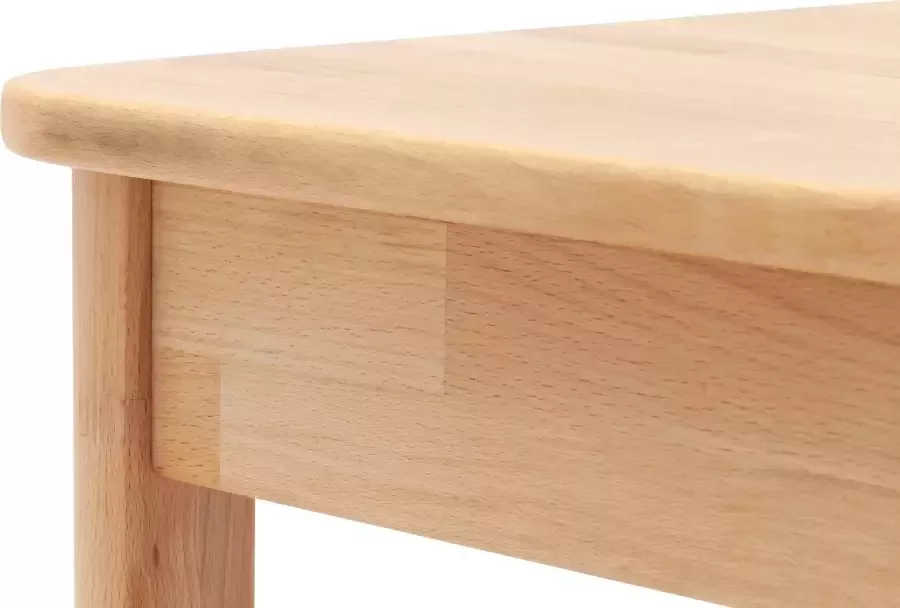 MCA living Eettafel Oskar Massief houten tafel naar keuze van beukenkernhout of wildeiken - Foto 2