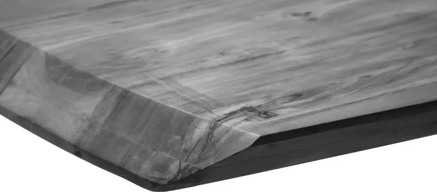 MCA living Eettafel Tiberias Massief houten tafel in bootmodel met Zwitserse rand belastbaar tot 100 kg - Foto 5