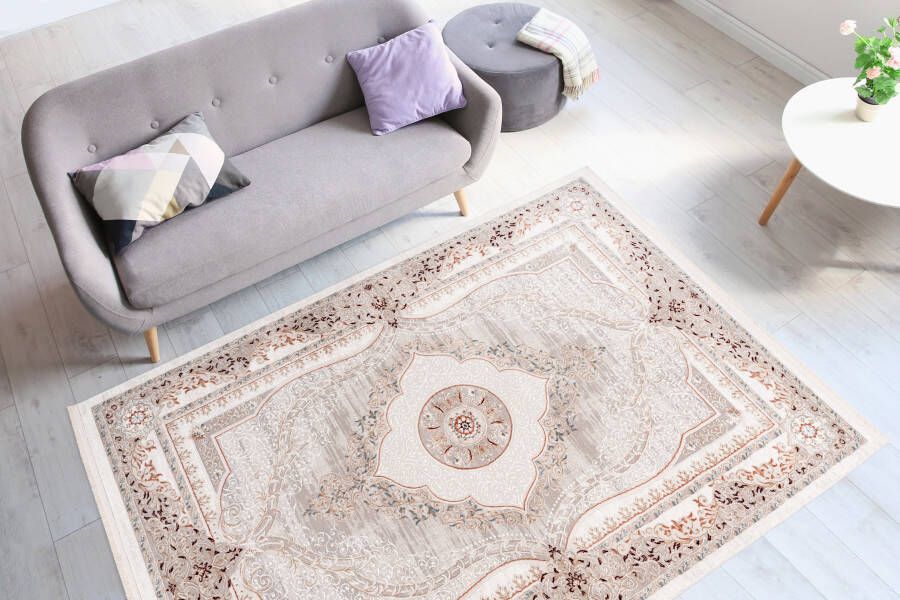 Me gusta Vloerkleed Akropolis 525 vlakke tapijt met katoen achterkant aantrekkelijke vintage-look - Foto 4