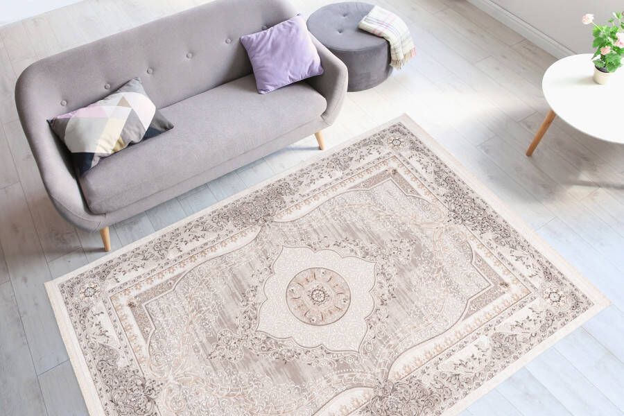 Me gusta Vloerkleed Akropolis 525 vlakke tapijt met katoen achterkant aantrekkelijke vintage-look - Foto 4