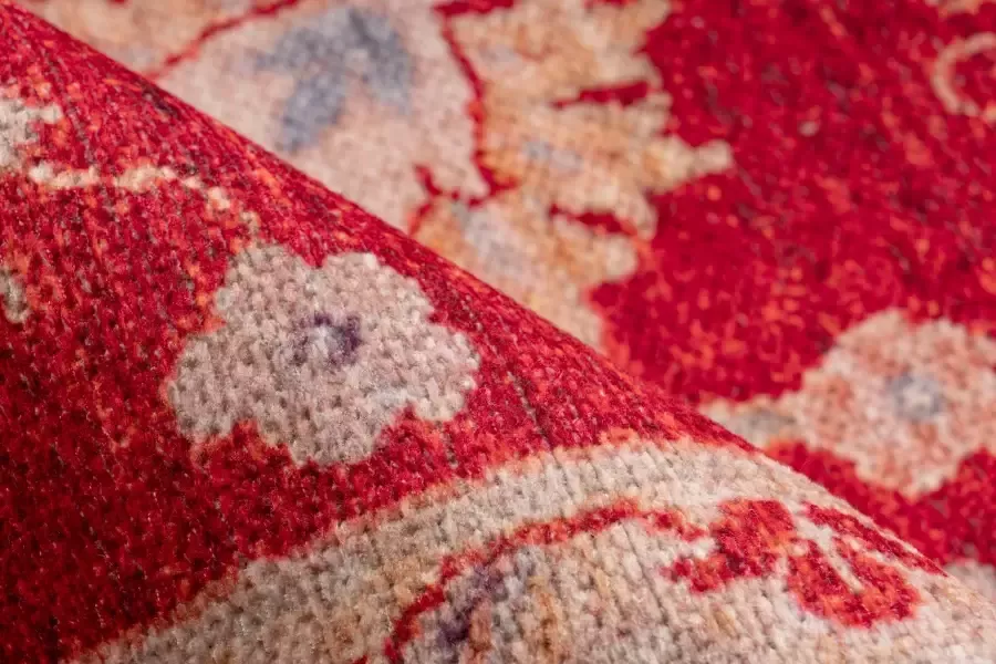 Me gusta Vloerkleed Faye 625 Platte stof bedrukt motief woonkamer eetkamer - Foto 3