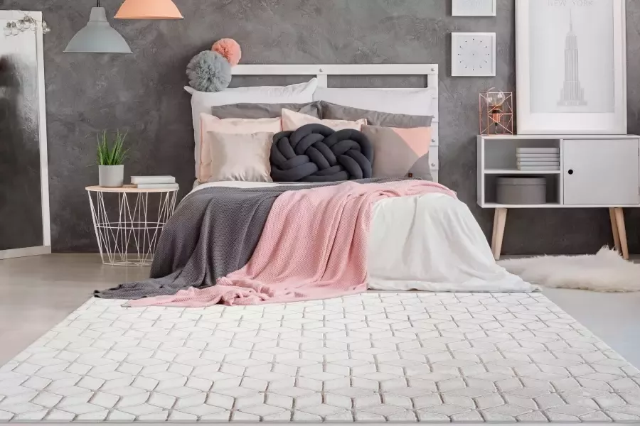 Calo-deluxe Vloerkleed Jardan-1000 bijzonder zacht door microvezel woonkamer - Foto 4