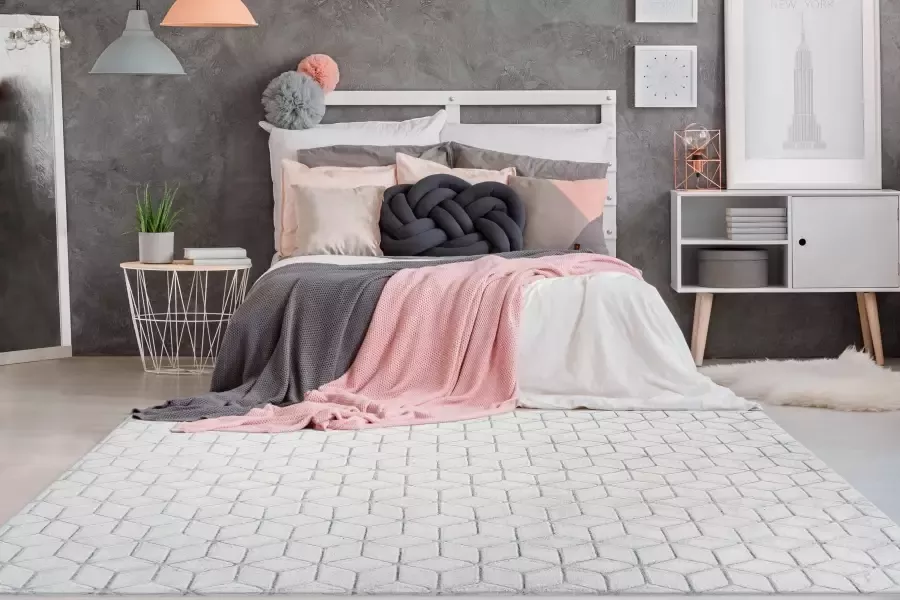 Calo-deluxe Vloerkleed Jardan-1000 bijzonder zacht door microvezel woonkamer - Foto 5