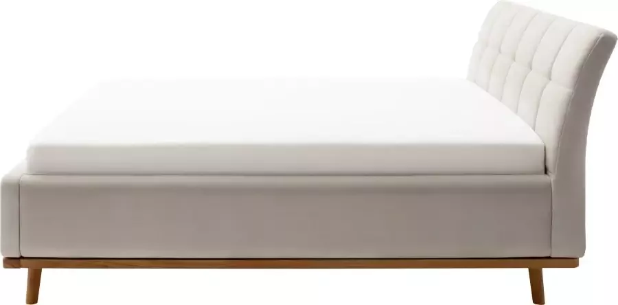 Meise EMOB Gecapitonneerd bed Cézanne 160x200cm met opbergruimte beige eik Gestoffeerde tweepersoonsbedden Beige Polyester Gestoffeerde tweepersoonsbedden Tweepersoons Normaal bed Op voorraad - Foto 19
