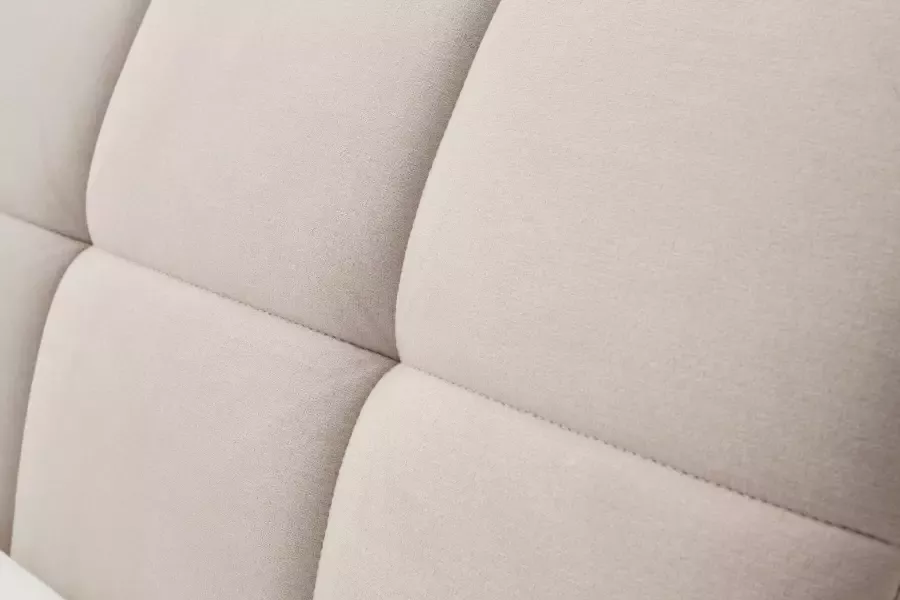 Meise EMOB Gecapitonneerd bed Cézanne 160x200cm met opbergruimte beige eik Gestoffeerde tweepersoonsbedden Beige Polyester Gestoffeerde tweepersoonsbedden Tweepersoons Normaal bed Op voorraad - Foto 5
