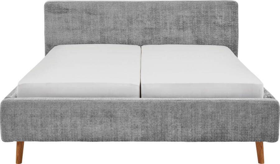 Meise.möbel Gestoffeerd bed Primavera met motor elektrisch verstelbare lattenbodem optioneel met matras