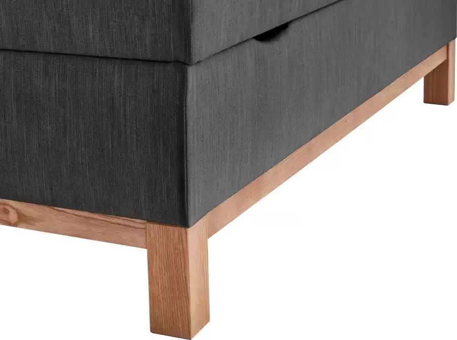 Meise.möbel Boxspring Catania met bedkist en topmatras