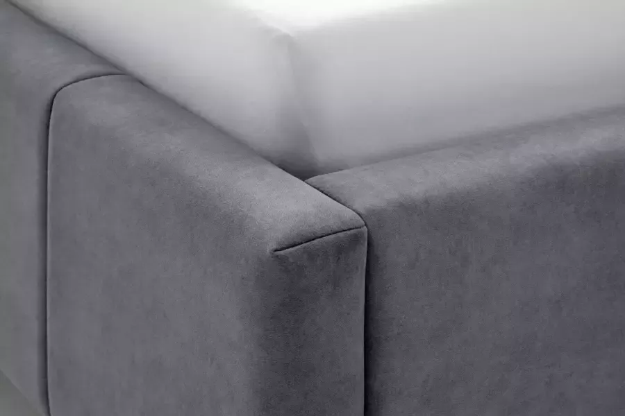 Meise EMOB Tweepersoonsbed Lizzie 180x200cm met opbergruimte antraciet Gestoffeerde tweepersoonsbedden Antraciet Polyester Gestoffeerde tweepersoonsbedden Tweepersoons Normaal bed Op voorraad - Foto 3