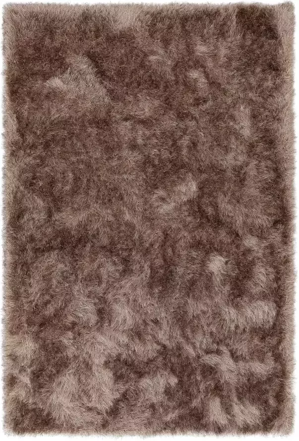 Merinos Hoogpolig Vloerkleed Met Glittergaren Beige-120 x 170 cm - Foto 6