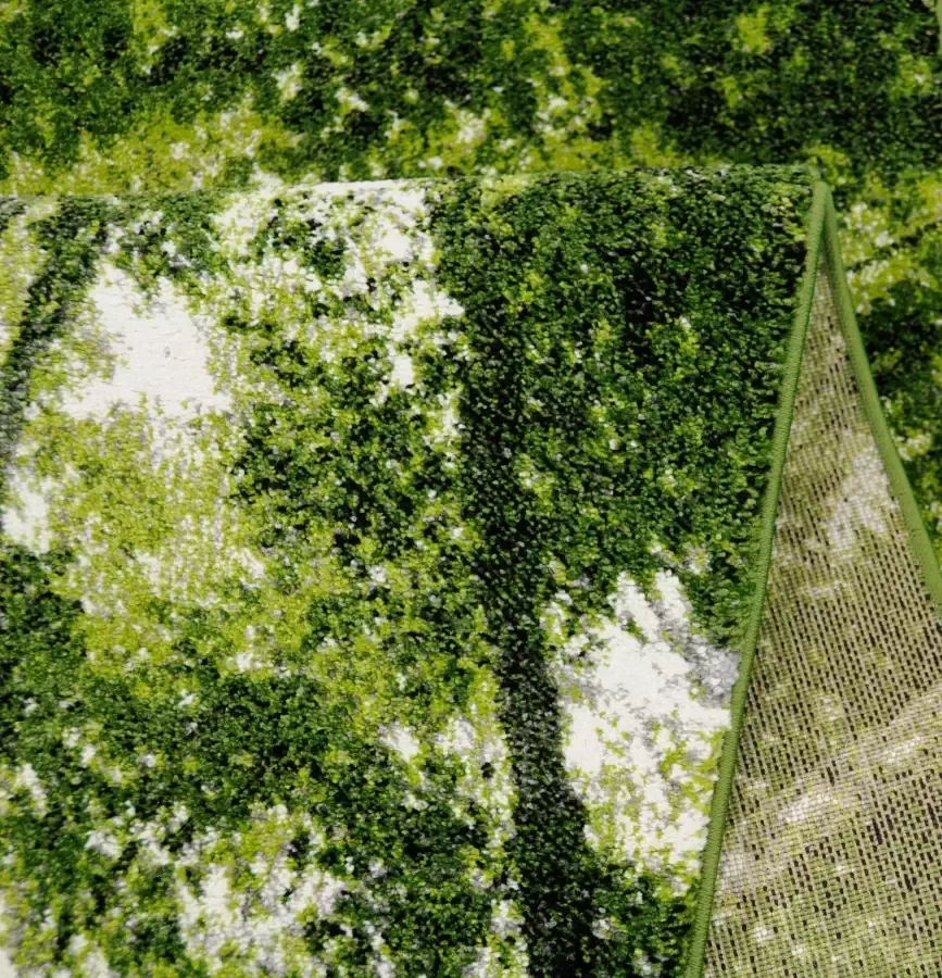 Merinos Vloerkleed BELIS BOMEN Laagpolig vloerkleed natuur bos motief voor alle kamers - Foto 1