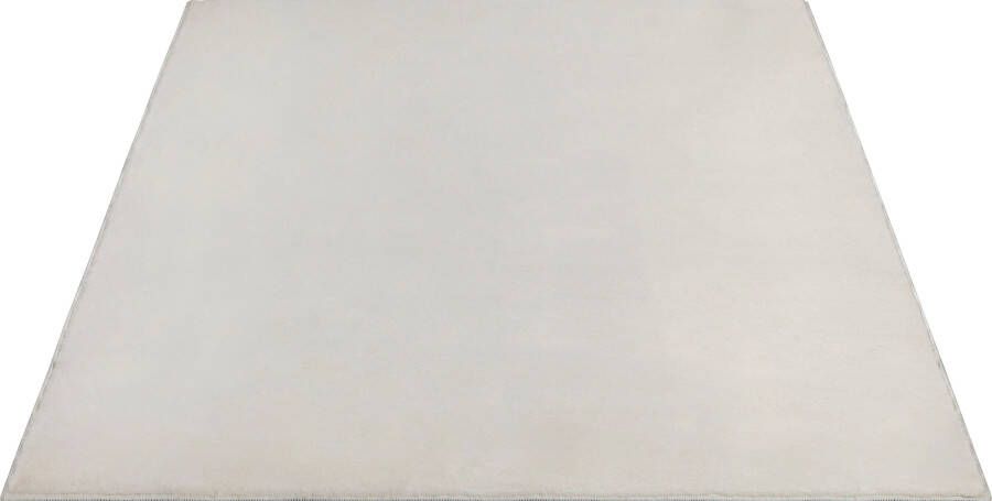 Dinarsu Superzacht Laagpolig Vloerkleed met bontlook Cream-70x140 cm - Foto 6