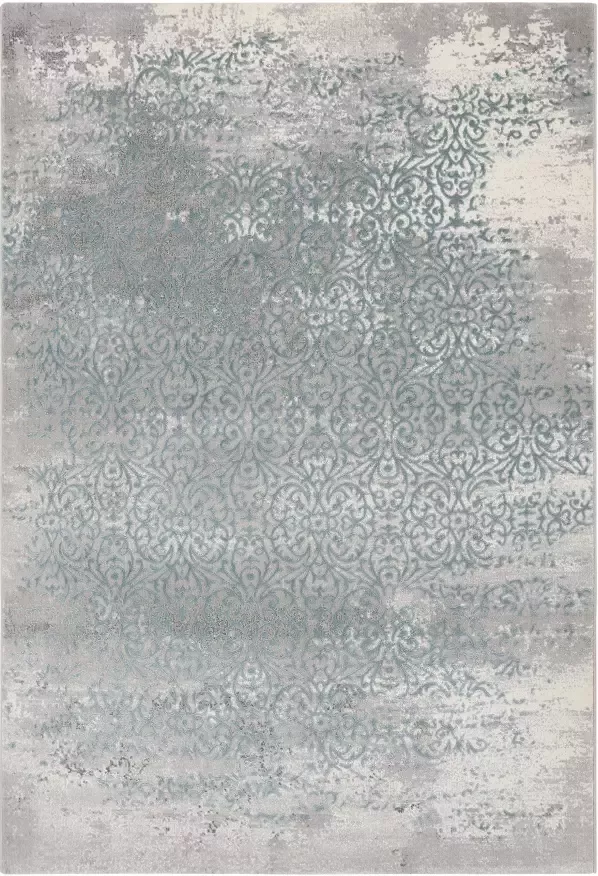 Merinos Vintage Vloerkleed Thema 23016-953 Grijs-Blauw-80 x 150 cm - Foto 3