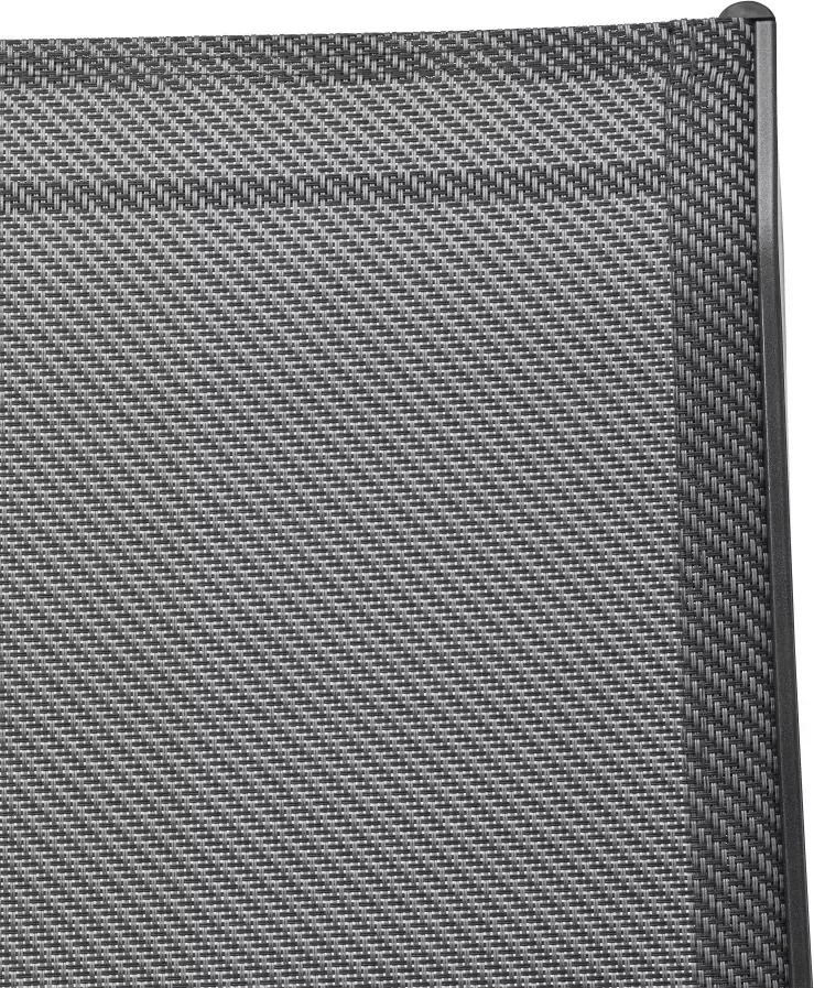 MERXX Tuinstoel Amalfi set van 2 aluminium textiel stapelbaar antraciet (set 2 stuks) - Foto 2
