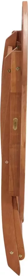 MERXX Tuintafel Borkum Ø 100 cm hoogte: 74 cm inklapbaar - Foto 4