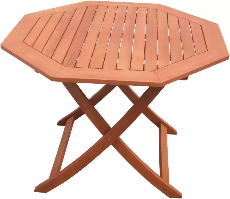 MERXX Tuintafel achtkantig ø 110 cm eucalyptus hout - Foto 1