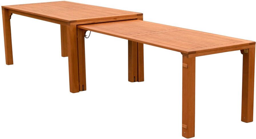 MERXX Tuintafel Flex uitschuifbare tafel uitbreidbaar bxd: ca. 90 73 x 185 370 cm kan ook afzonderlijk worden gebruikt - Foto 4