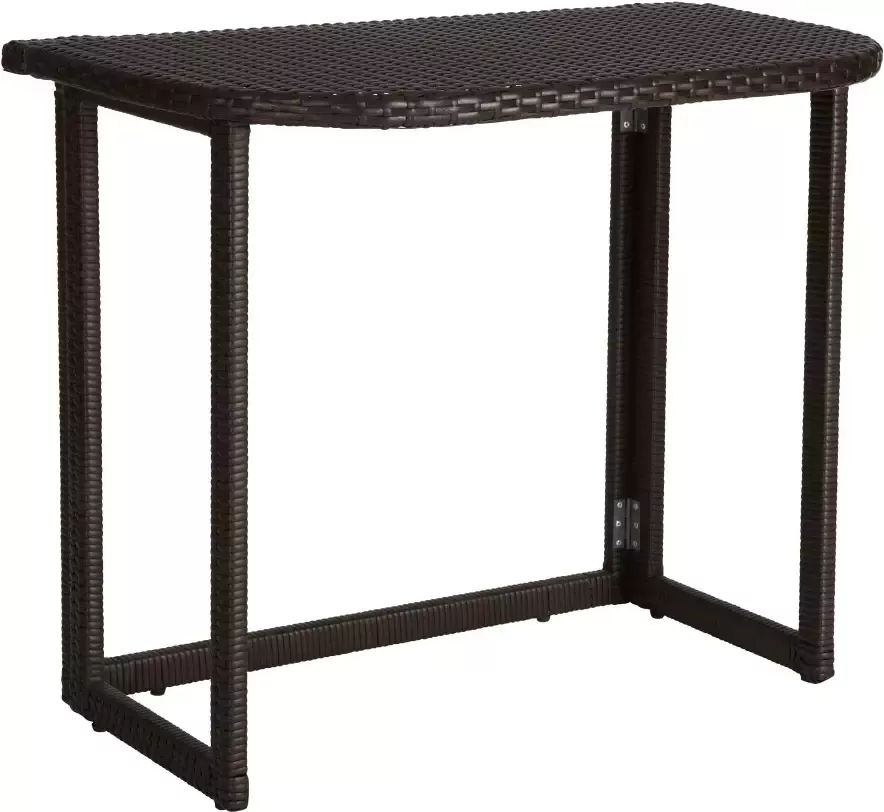 MERXX Tuintafel Rattan 50x90 cm - Foto 1