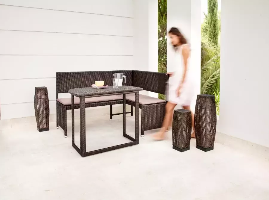 MERXX Tuintafel Rattan 50x90 cm - Foto 4